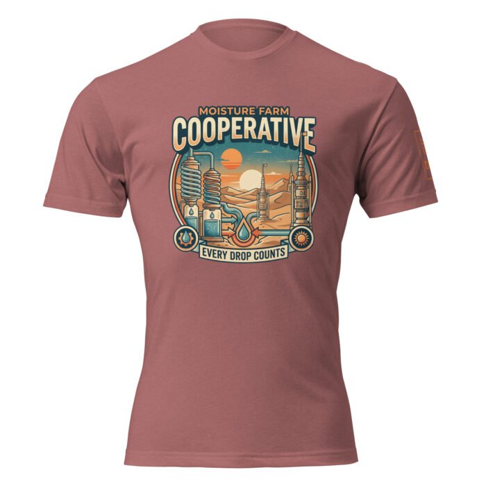 Moisture Farm Cooperative - Unisex Fitted T-Shirt - Next Level 6210